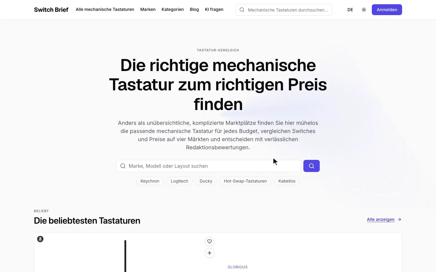 Klassisch (Mechanische Tastaturen), Bildschirmaufnahme am Desktop