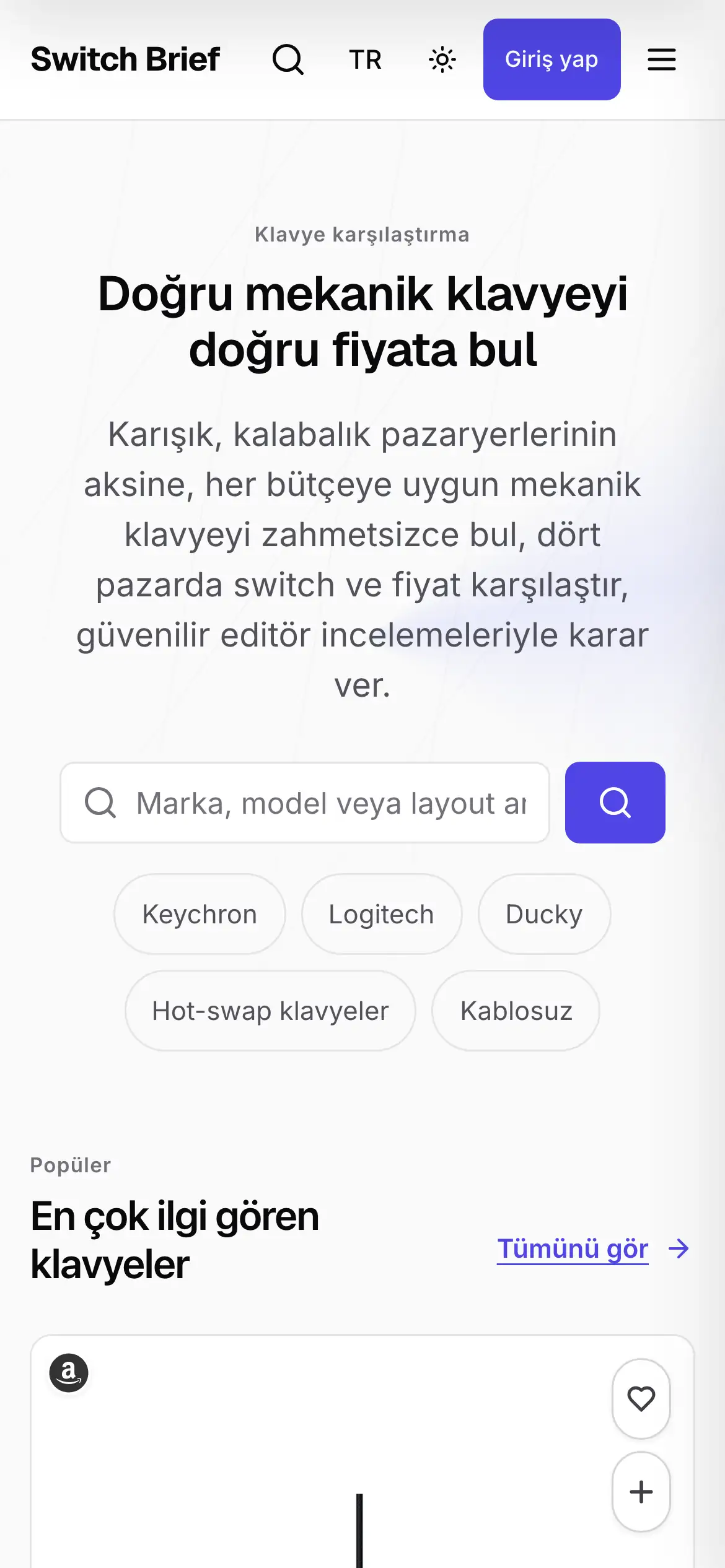Klasik (Mekanik klavyeler): Ana sayfa, Telefon